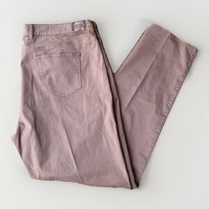 Peter Millar Ultimate Sateen 5 Pocket Mens Pants 42x33 Brown Chino Flat Front